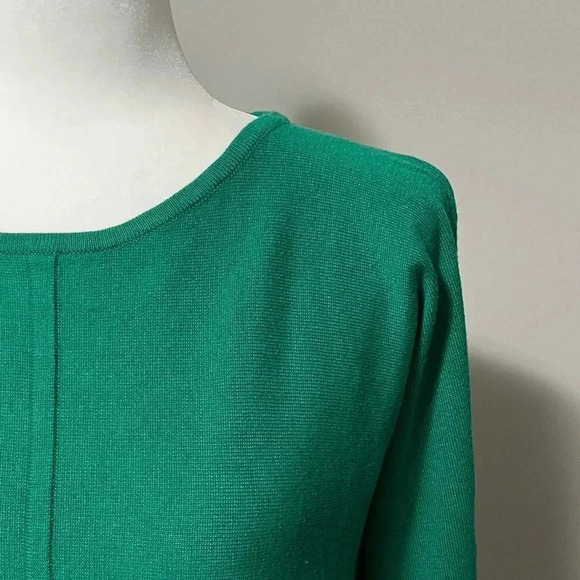 White Stuff Crewneck Green Knit Sweater - Picture 4 of 11